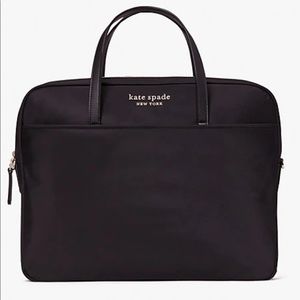 Excellent used condition Kate Spade nylon slim computer bag.